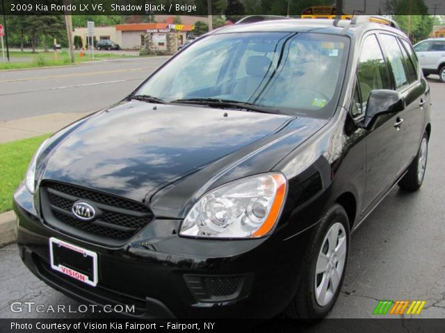 2009 Kia Rondo LX V6 in Shadow Black