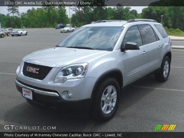 2010 GMC Acadia SLE in Quicksilver Metallic