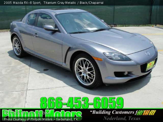2005 Mazda RX-8 Sport in Titanium Gray Metallic