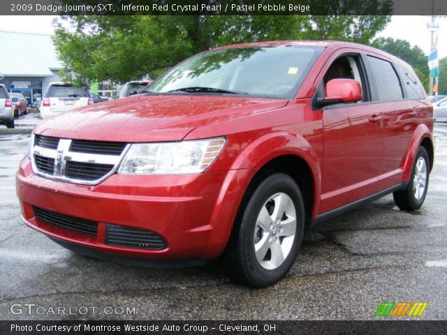 2009 Dodge Journey SXT in Inferno Red Crystal Pearl