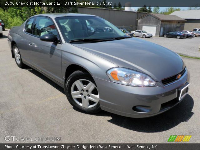 2006 Chevrolet Monte Carlo LS in Dark Silver Metallic