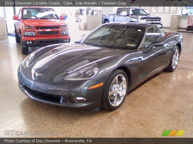 2010 Chevrolet Corvette Coupe in Cyber Gray Metallic