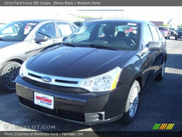 2010 Ford Focus SES Coupe in Ebony Black
