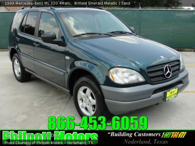 1999 Mercedes-Benz ML 320 4Matic in Brilliant Emerald Metallic