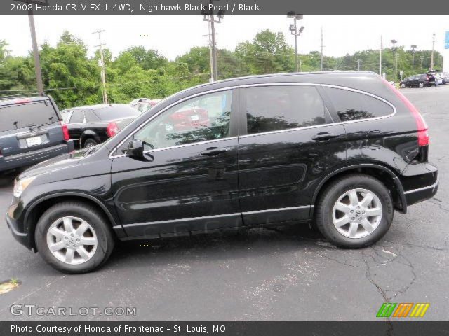 2008 Honda CR-V EX-L 4WD in Nighthawk Black Pearl