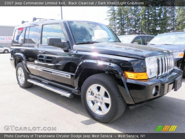 2007 Jeep Commander Limited 4x4 in Black Clearcoat
