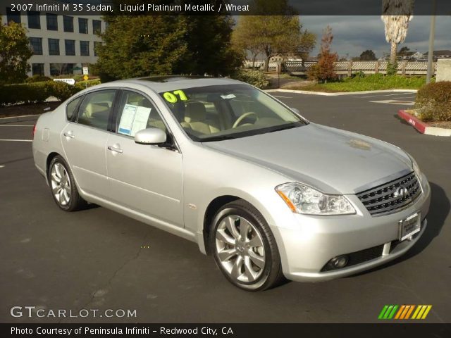 2007 Infiniti M 35 Sedan in Liquid Platinum Metallic