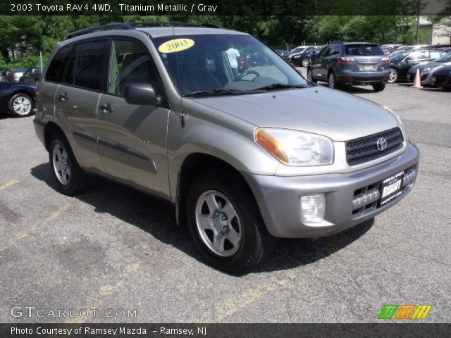 2003 Toyota RAV4 4WD in Titanium Metallic
