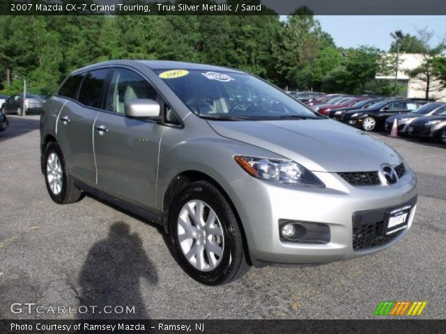 2007 Mazda CX-7 Grand Touring in True Silver Metallic