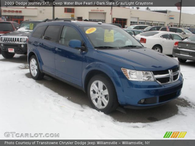 2009 Dodge Journey SXT in Deep Water Blue Pearl