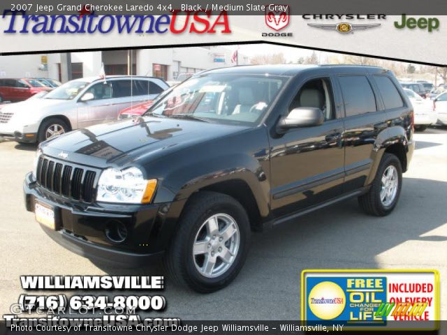 2007 Jeep Grand Cherokee Laredo 4x4 in Black