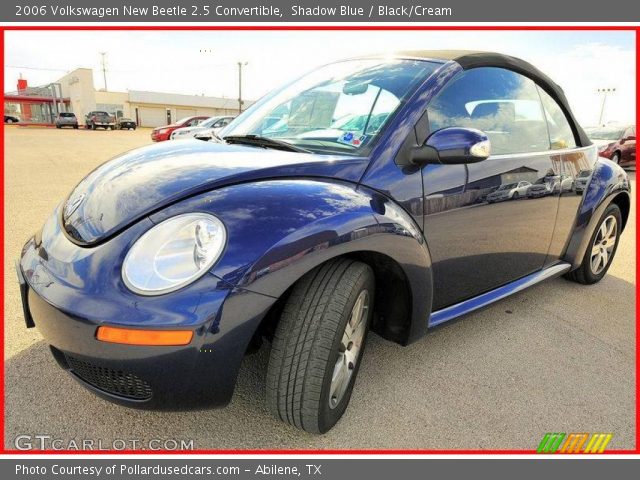2006 Volkswagen New Beetle 2.5 Convertible in Shadow Blue