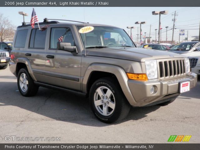 2006 Jeep Commander 4x4 in Light Khaki Metallic