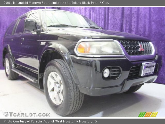 2001 Mitsubishi Montero Sport Limited 4x4 in Solano Black Pearl