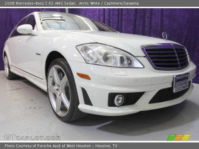 2008 Mercedes-Benz S 63 AMG Sedan in Arctic White