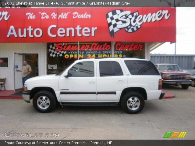 2001 Chevrolet Tahoe LT 4x4 in Summit White