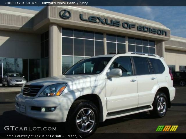 2008 Lexus GX 470 in Blizzard White Pearl