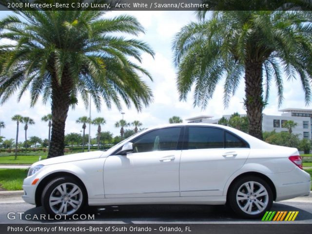 2008 Mercedes-Benz C 300 Luxury in Arctic White