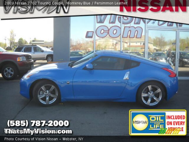 2009 Nissan 370Z Touring Coupe in Monterey Blue