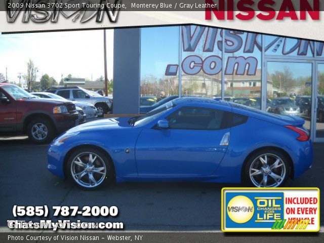 2009 Nissan 370Z Sport Touring Coupe in Monterey Blue