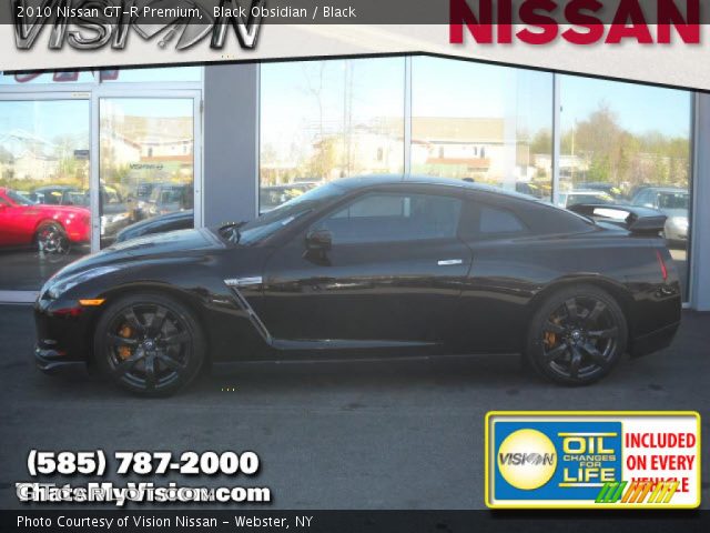 2010 Nissan GT-R Premium in Black Obsidian