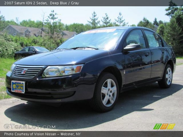2007 Saturn ION 2 Sedan in Deep Blue