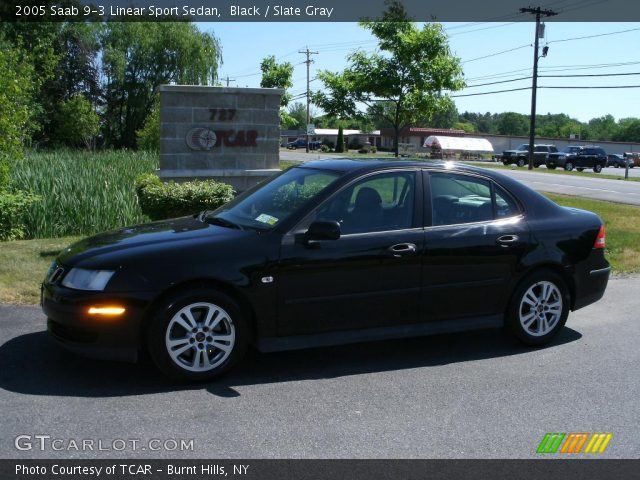 2005 Saab 9-3 Linear Sport Sedan in Black