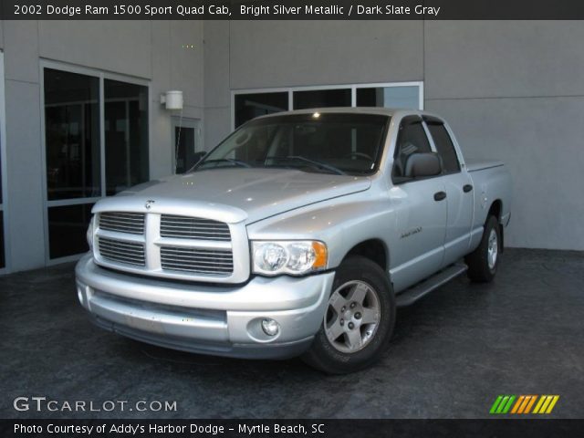 2002 Dodge Ram 1500 Sport Quad Cab in Bright Silver Metallic