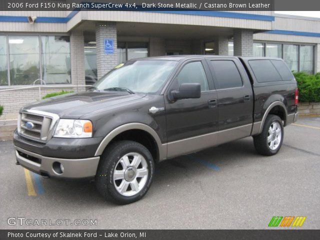 2006 Ford F150 King Ranch SuperCrew 4x4 in Dark Stone Metallic