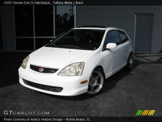 2002 Honda Civic Si Hatchback in Taffeta White