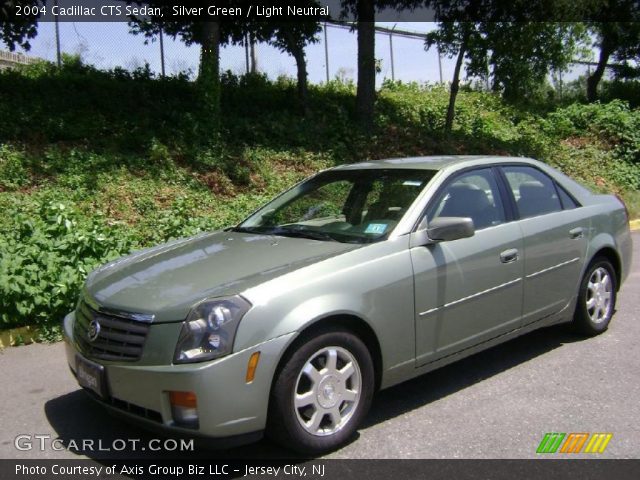 2004 Cadillac CTS Sedan in Silver Green