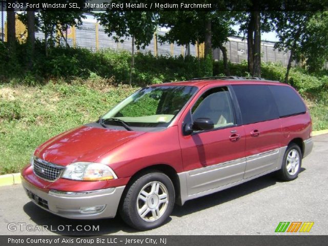 2003 Ford Windstar SEL in Matador Red Metallic