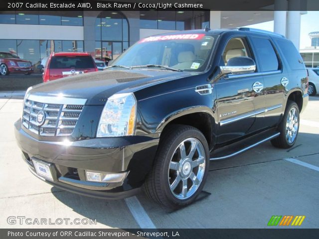 2007 Cadillac Escalade AWD in Black Raven