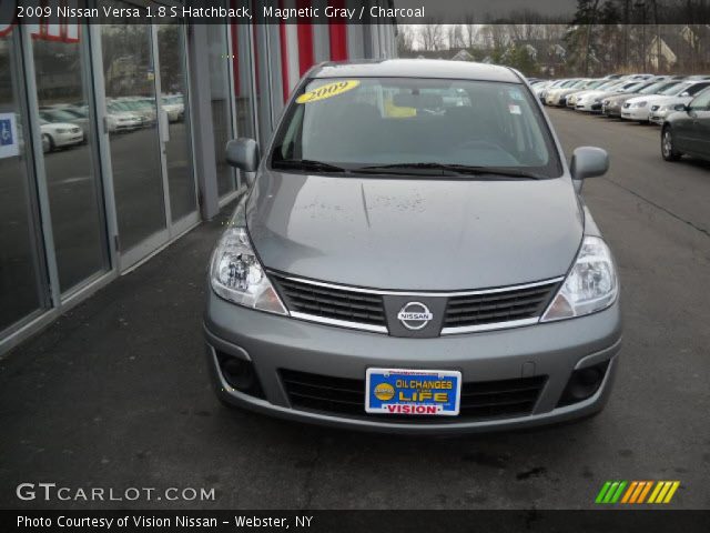 2009 Nissan Versa 1.8 S Hatchback in Magnetic Gray