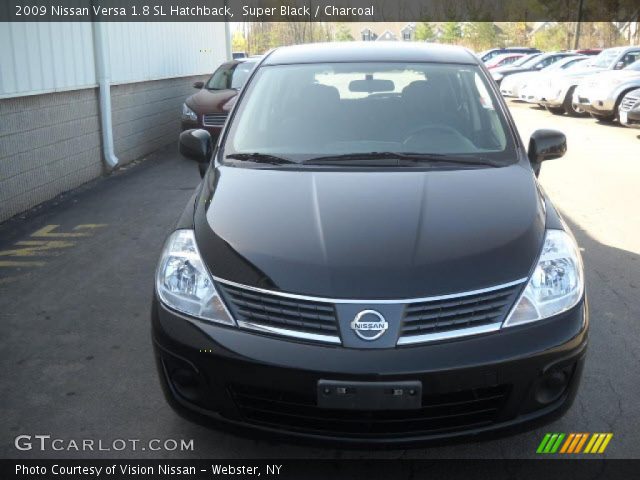 2009 Nissan Versa 1.8 SL Hatchback in Super Black