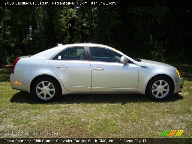 2009 Cadillac CTS Sedan in Radiant Silver