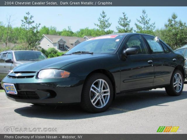 2004 Chevrolet Cavalier Sedan in Dark Green Metallic