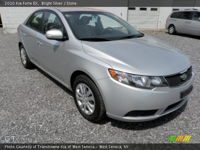 2010 Kia Forte EX in Bright Silver