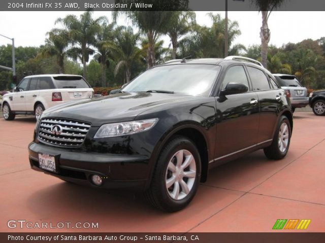 2004 Infiniti FX 35 AWD in Black Obsidian