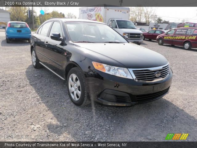 2010 Kia Optima LX in Ebony Black
