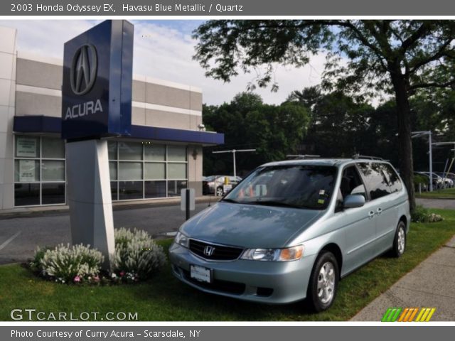 2003 Honda Odyssey EX in Havasu Blue Metallic