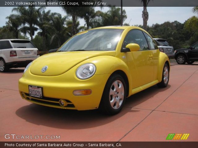 2002 Volkswagen New Beetle GLS Coupe in Yellow