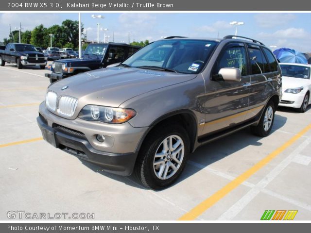 2004 BMW X5 3.0i in Kalahari Beige Metallic
