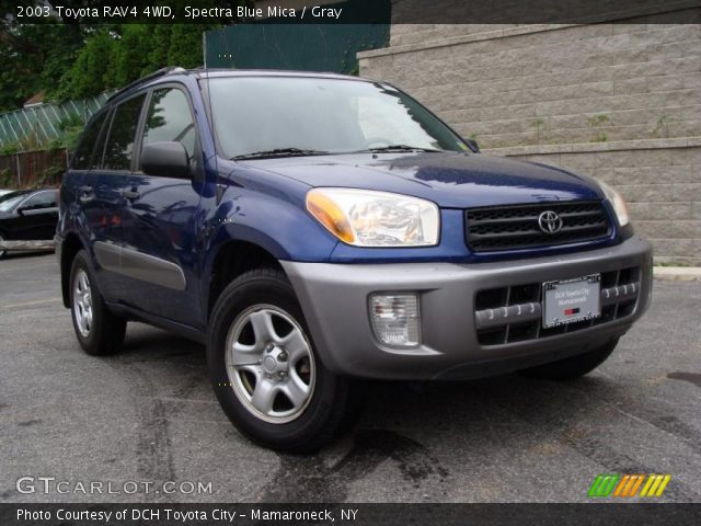 2003 Toyota RAV4 4WD in Spectra Blue Mica