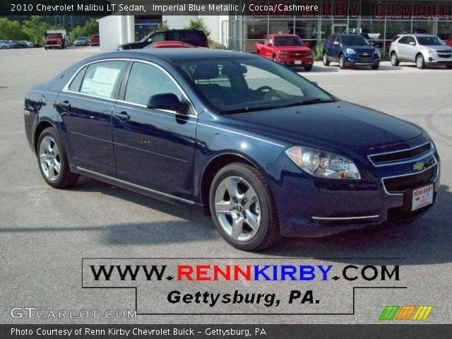2010 Chevrolet Malibu LT Sedan in Imperial Blue Metallic