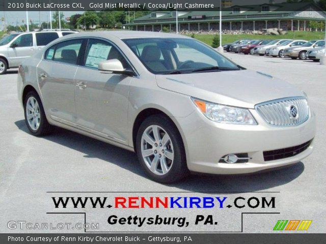 2010 Buick LaCrosse CXL in Gold Mist Metallic