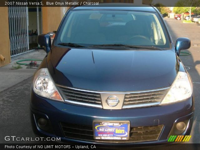 2007 Nissan Versa S in Blue Onyx Metallic