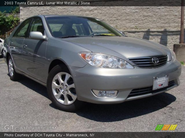 2003 Toyota Camry LE in Lunar Mist Metallic