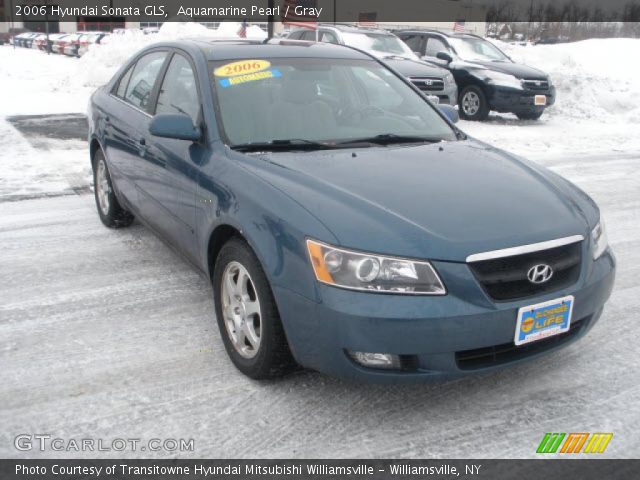 2006 Hyundai Sonata GLS in Aquamarine Pearl