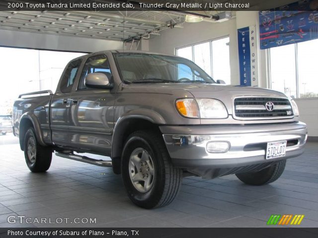 2000 Toyota Tundra Limited Extended Cab in Thunder Gray Metallic